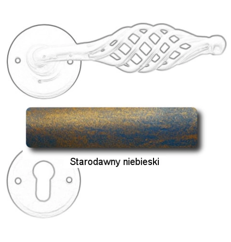 Starodawny niebieski