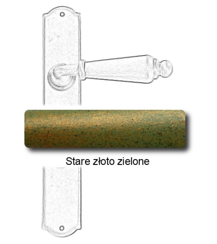 Stare złoto zielone