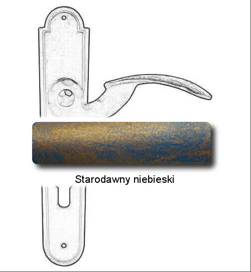 Starodawny niebieski