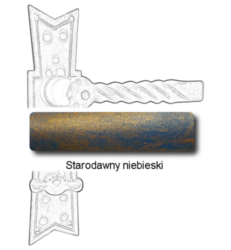 Starodawny niebieski