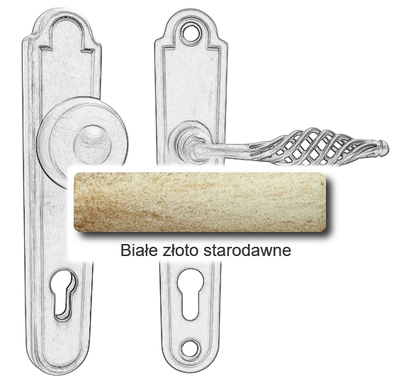Białe złoto starodawne