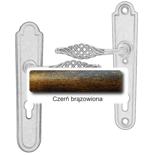 Czerń brązowiona
