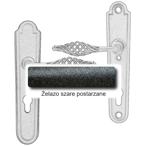 Żelazo szare postarzane