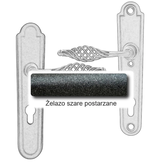 Żelazo szare postarzane