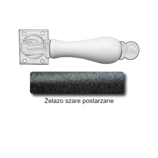 Żelazo szare postarzane
