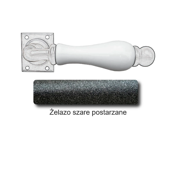 Żelazo szare postarzane