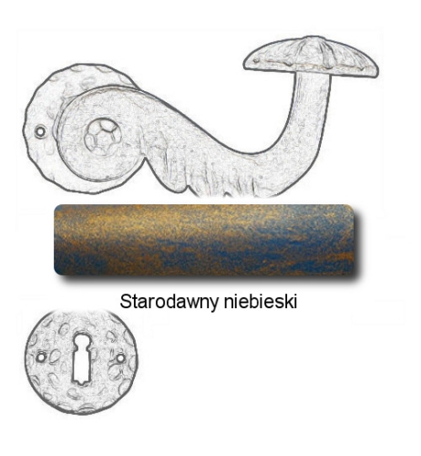 Starodawny niebieski