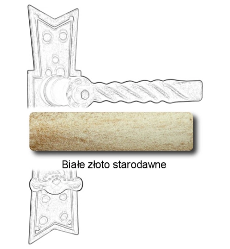 Białe złoto starodawne