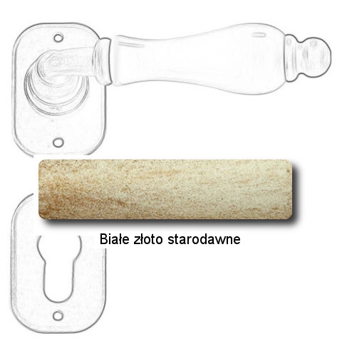 Białe złoto starodawne