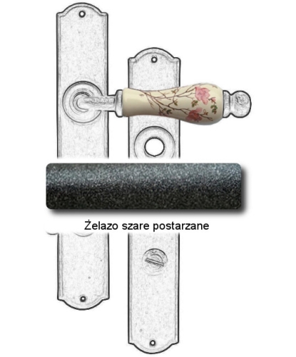 Żelazo szare postarzane