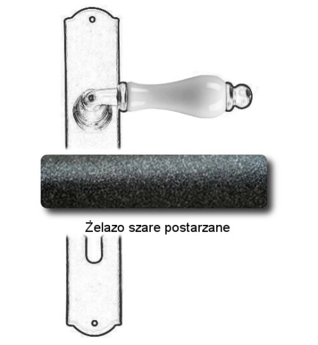 Żelazo szare postarzane