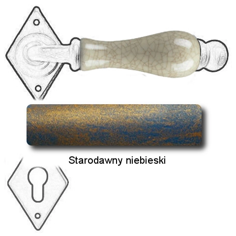 Starodawny niebieski