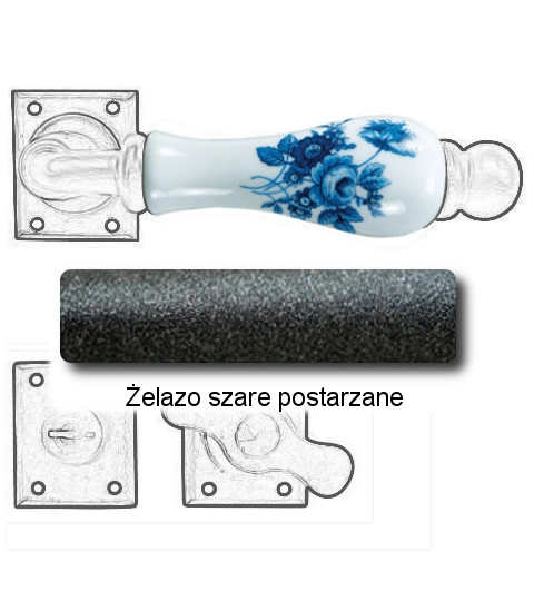 Żelazo szare postarzane