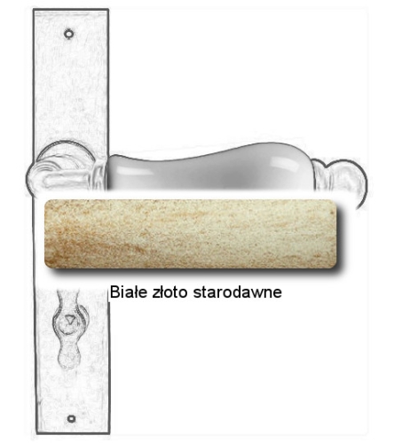 Białe złoto starodawne