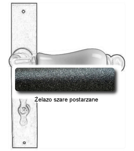 Żelazo szare postarzane
