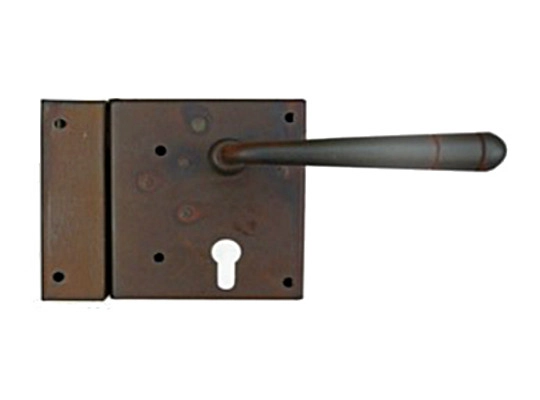 Zamek 5820 w kolorze rdza starodawna