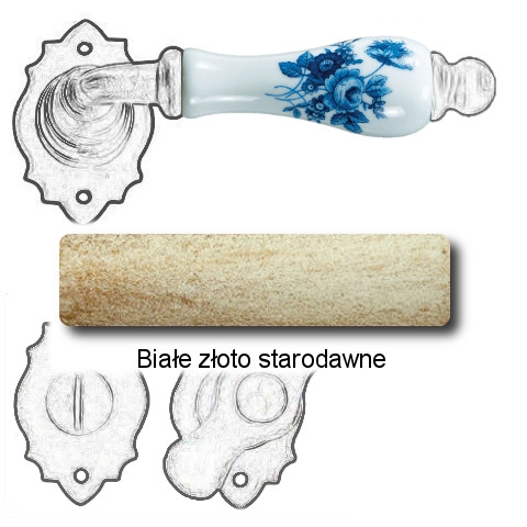 Białe złoto starodawne