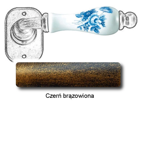 Czerń brązowiona