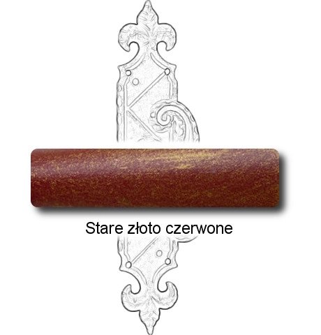 Stare złoto czerwone