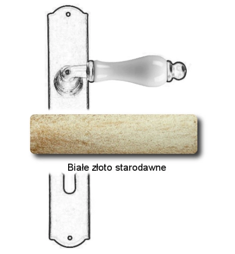 Białe złoto starodawne