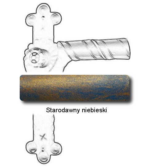 Starodawny niebieski