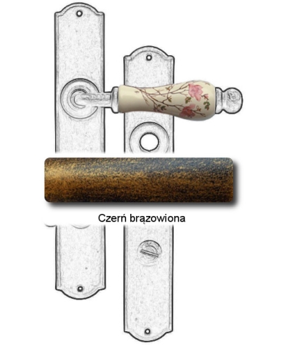 Czerń brązowiona