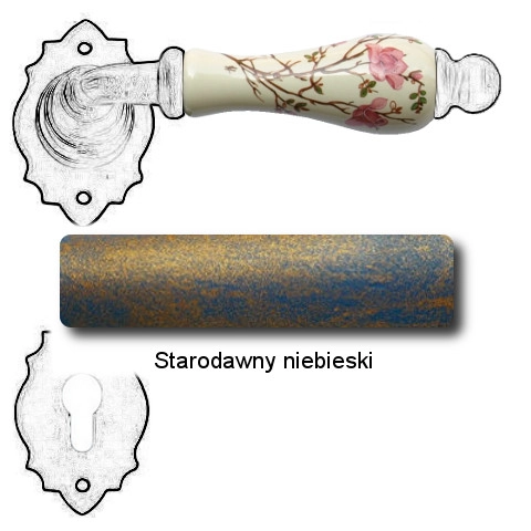 Starodawny niebieski