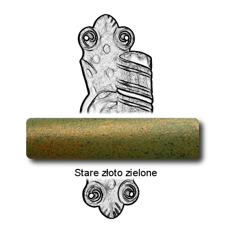 Stare złoto zielone