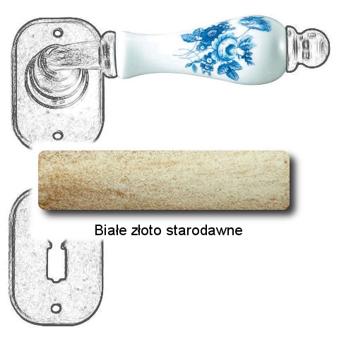 Białe złoto starodawne