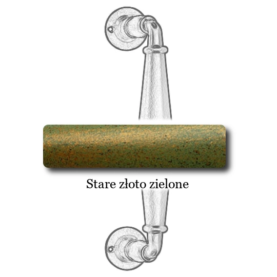 Stare złoto zielone