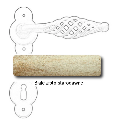 Białe złoto starodawne