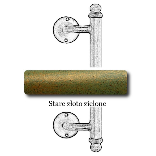 Stare złoto zielone