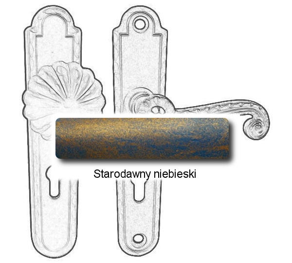 Starodawny niebieski
