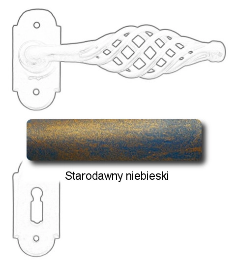 Starodawny niebieski