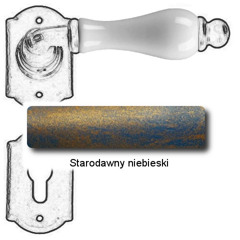 Starodawny niebieski