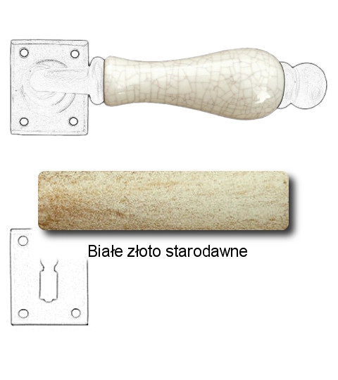 Białe złoto starodawne