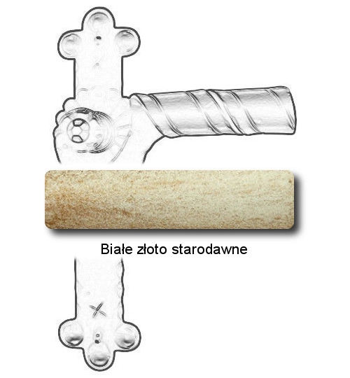 Białe złoto starodawne