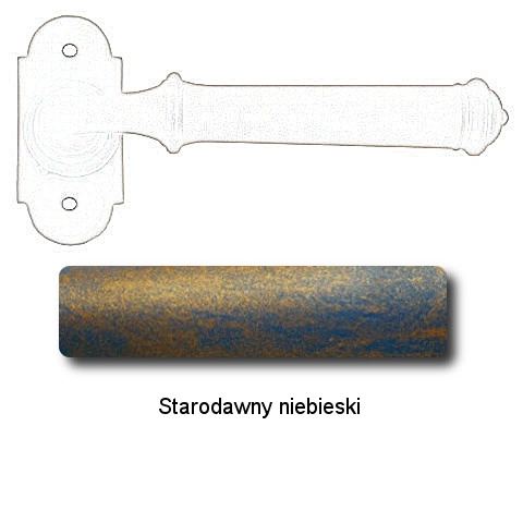 Starodawny niebieski