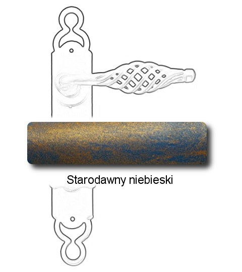 Starodawny niebieski