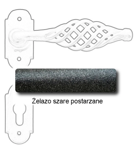 Żelazo szare postarzane