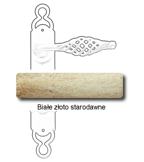 Białe złoto starodawne