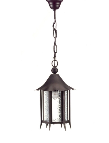 Lampa zewnętrzna Bollardi 3057 w kolorze czerń starodawna