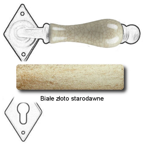Białe złoto starodawne
