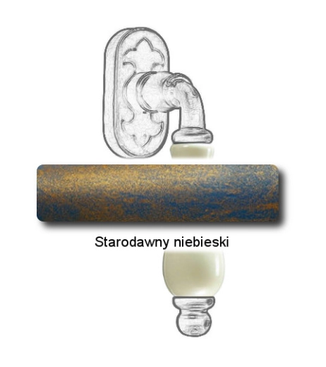 Starodawny niebieski