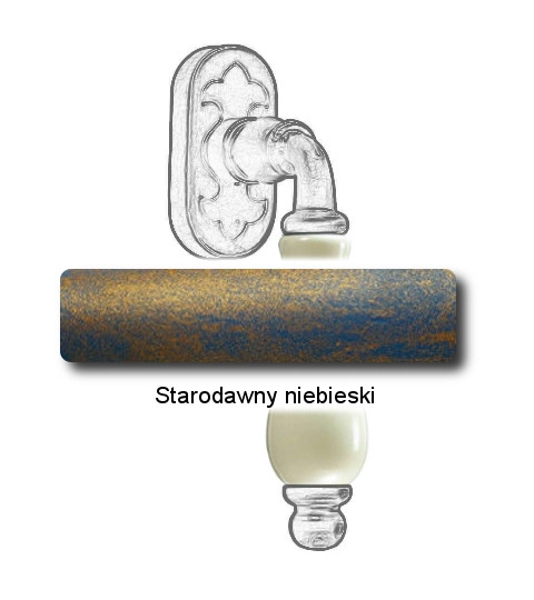 Starodawny niebieski