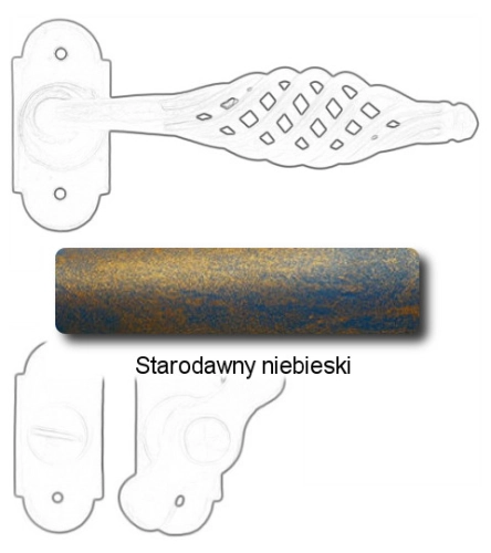 Starodawny niebieski