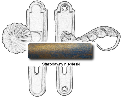 Starodawny niebieski