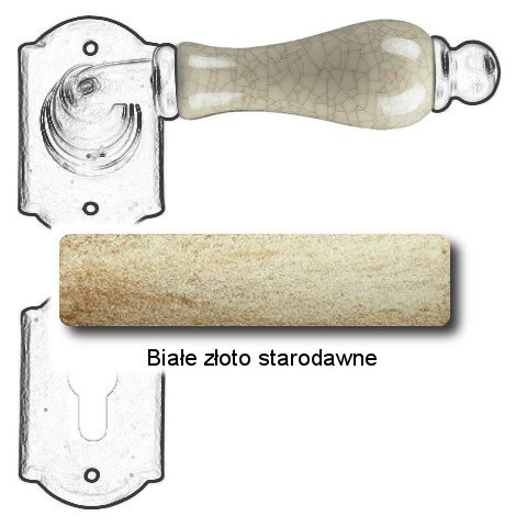 Białe złoto starodawne