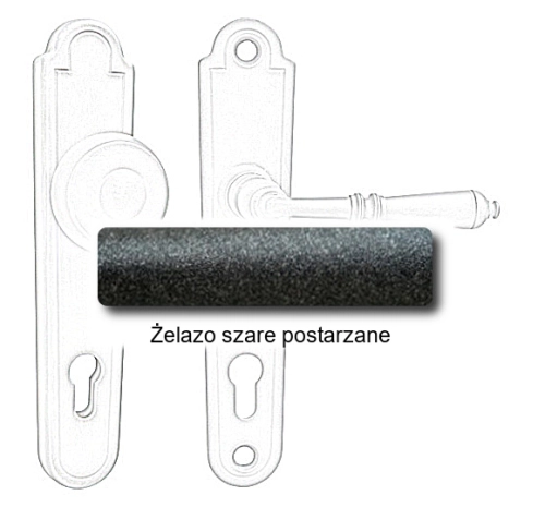Żelazo szare postarzane