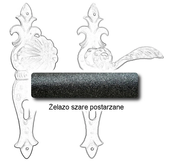 Żelazo szare postarzane